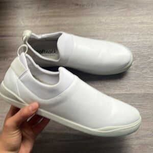 SoftWalk Women's Maya Sneaker Slip on White Shoes 12M